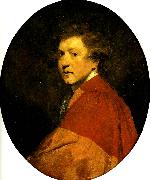 Sir Joshua Reynolds, self-portrait in doctoral robes
